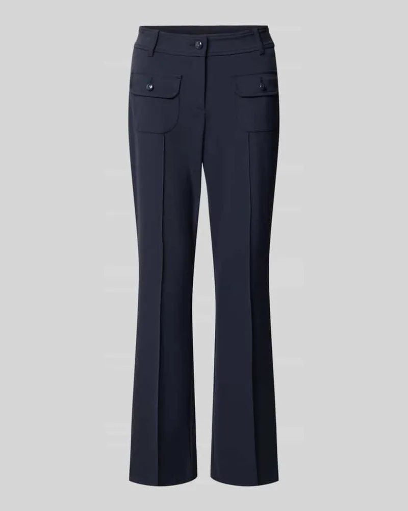 Cambio Slim Fit Schmale Hose mit aufgesetzten Taschen Modell 'FARAH Marine