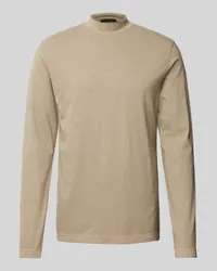 Drykorn Longsleeve mit Stehkragen Modell 'MORITZO Beige