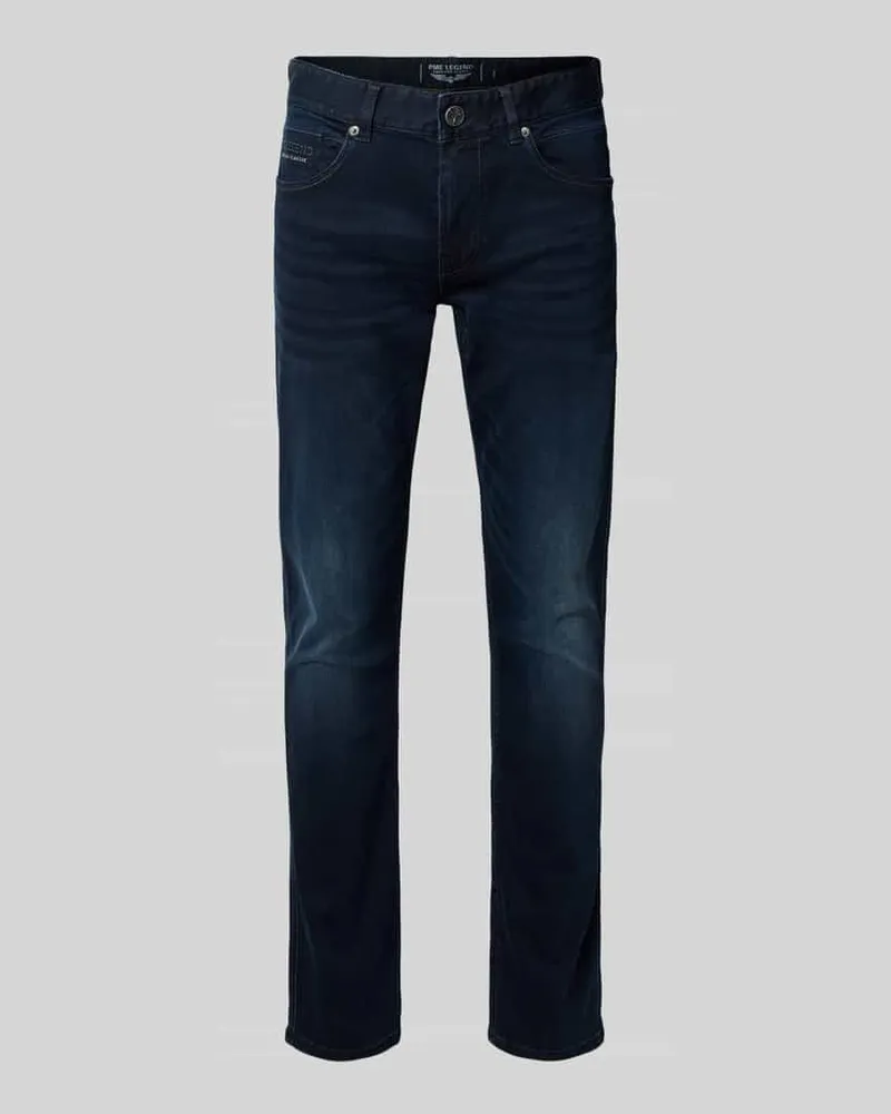 PME Legend Slim Fit Jeans mit Viskose-Anteil Modell 'Nightflight Marine