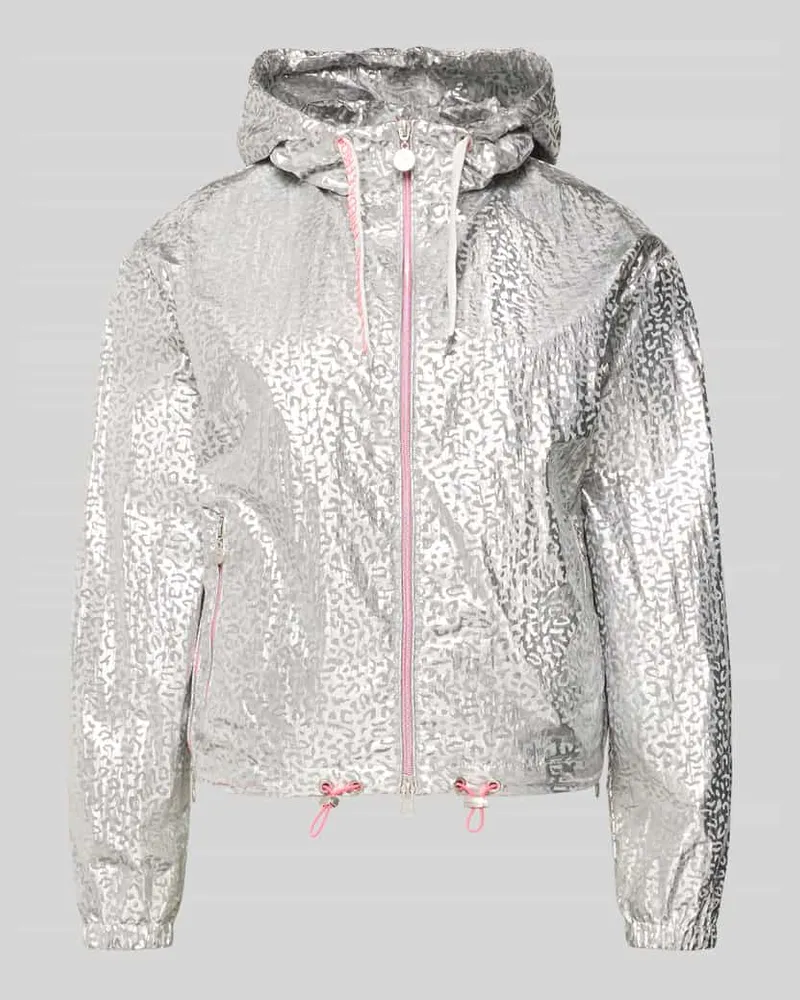 Frieda & Freddies Jacke mit Kapuze Modell 'MAY Silber