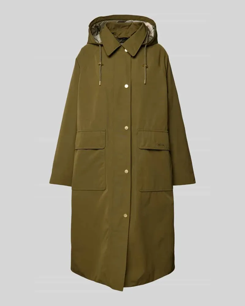 Barbour Parka mit Pattentaschen Modell 'FRANCIS Oliv