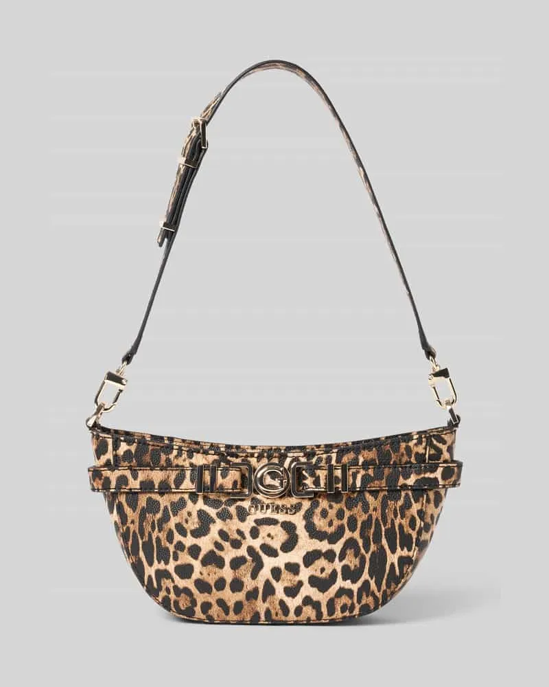 Guess Handtasche im Allover-Look Modell 'CIRENE Black