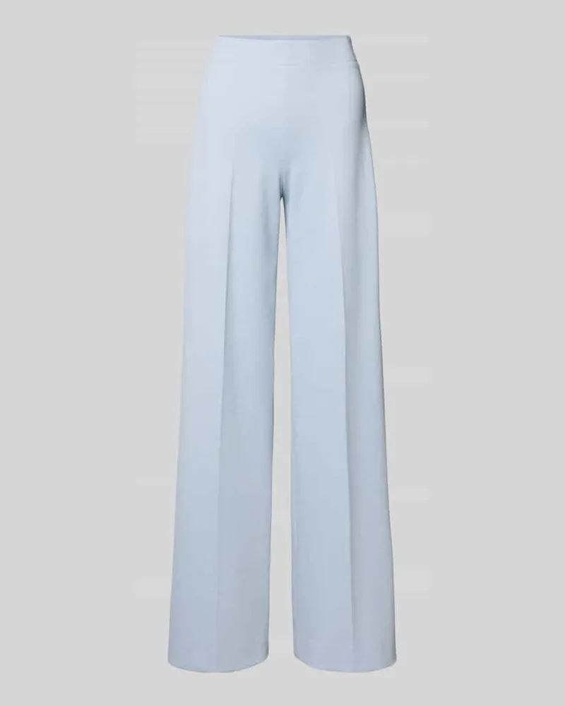 Drykorn Hose mit weitem Bein und Bügelfalten Modell 'BEFORE Hellblau