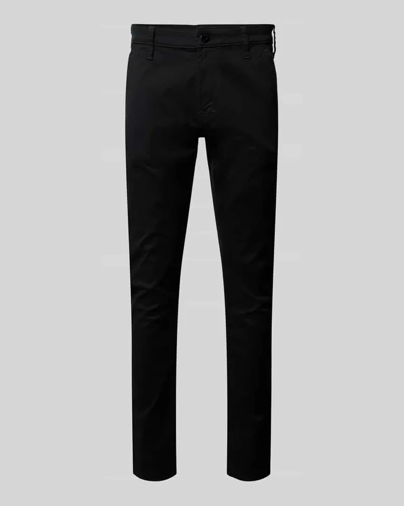 G-STAR RAW Skinny Fit Chino mit Gesäßtaschen Black