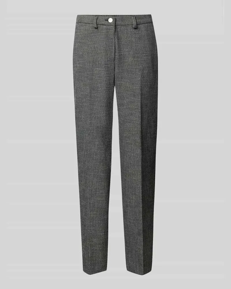 Brax Regular Fit Stoffhose mit Bundfalten Modell 'Maron S Black