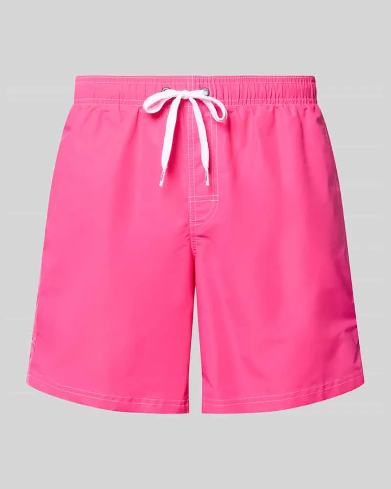 Sundek Badehose mit elastischem Bund Modell 'UNI SHORTS NEON Pink