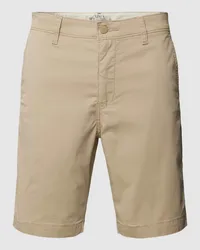 Levi's Standard Fit Chino-Short mit Gesäßtaschen Beige