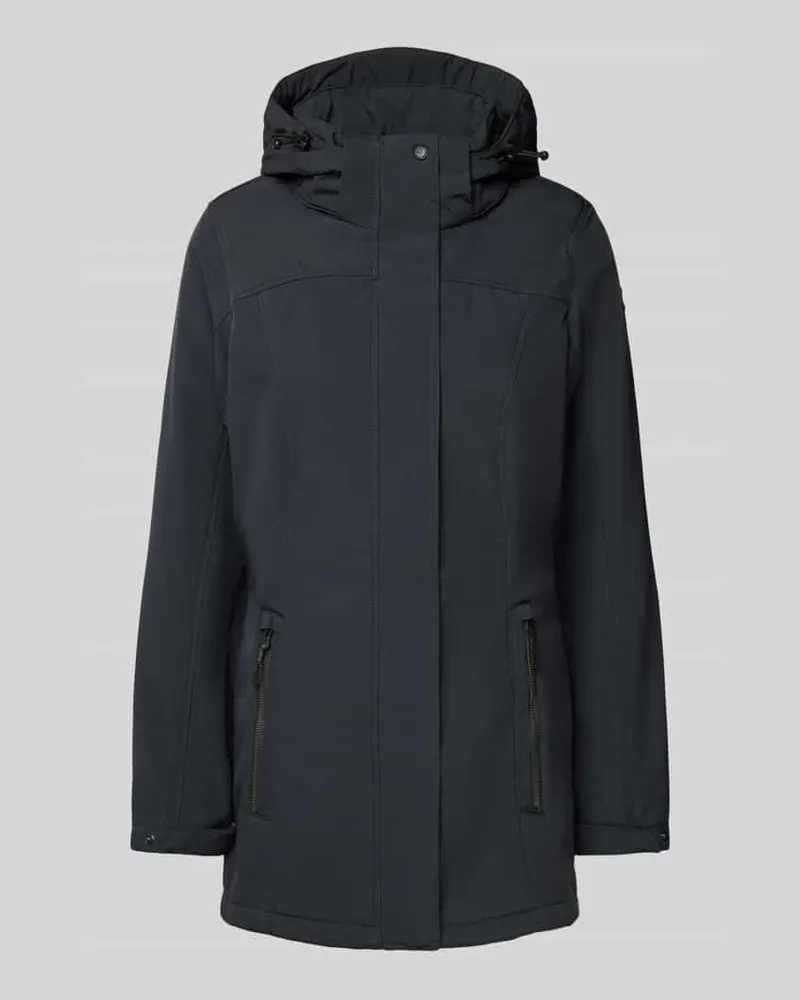 G.I.G.A. DX Jacke mit Kapuze und Reißverschlusstaschen Anthrazit