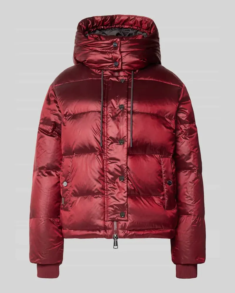 Mos Mosh Regular Fit Jacke mit Daunen-Feder-Füllung Modell 'Jilly Bordeaux