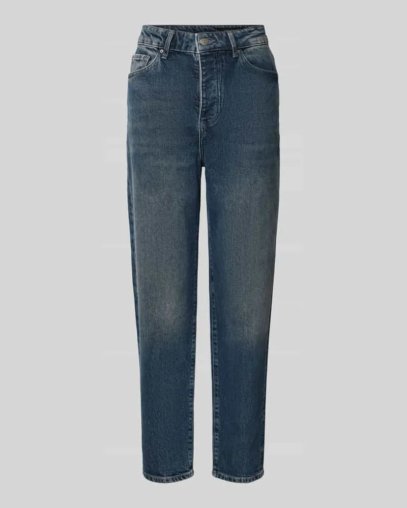 Armani Exchange Mom Fit Jeans mit 5-Pocket-Design Blau