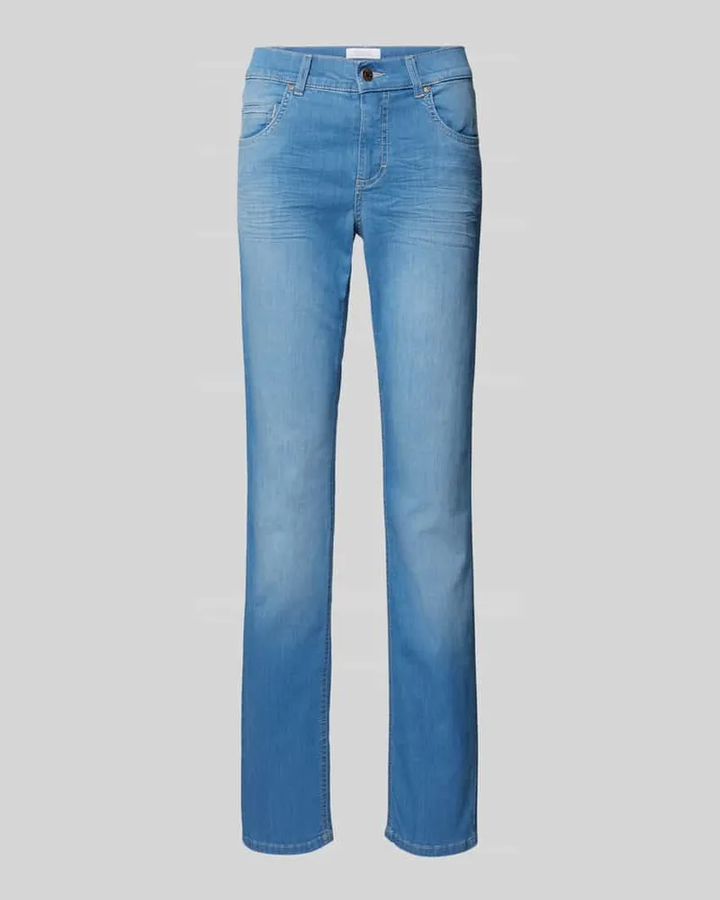 ANGELS  Slim Fit Jeans im 5-Pocket-Design Modell 'Cici Hellblau