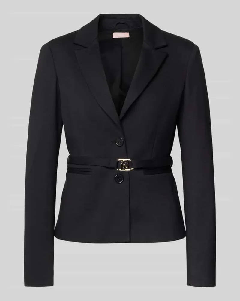 Liu Jo Blazer mit Taillengürtel Black