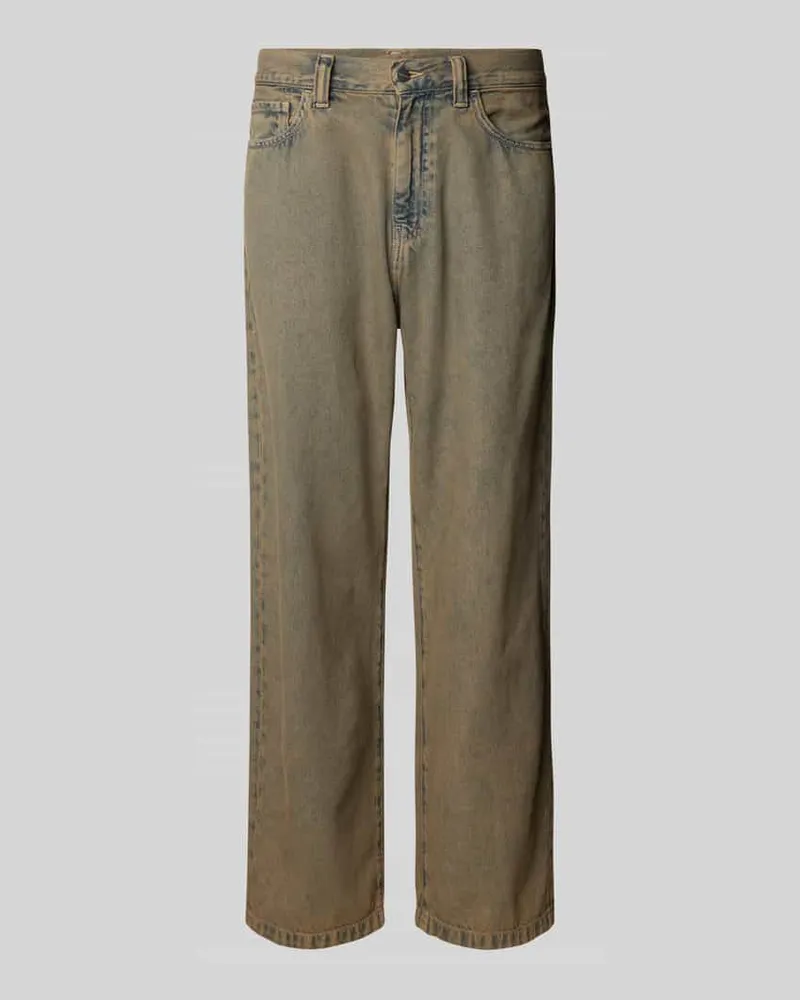 Carhartt WIP Loose Fit Jeans im 5-Pocket-Design Modell 'Landon Jeansblau