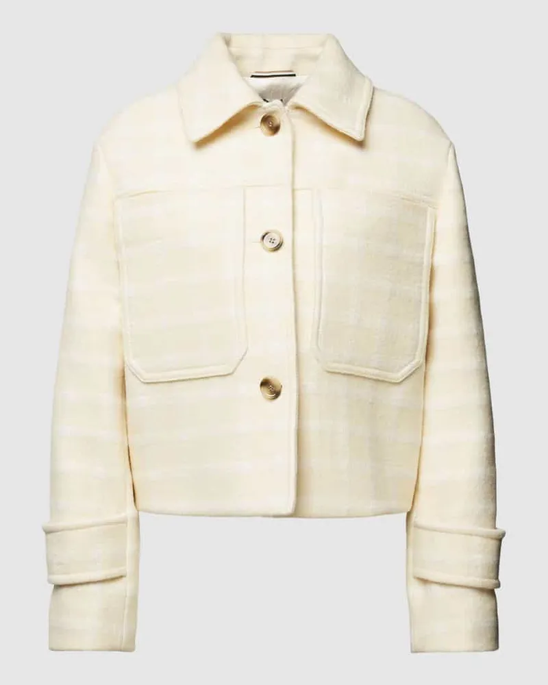 HUGO BOSS Blazer mit Ärmelriegel Modell 'JOCELYN Hellgelb