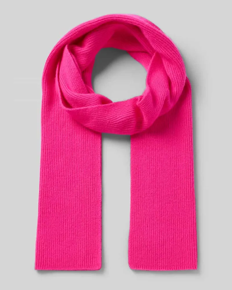 UNIO Schal aus Schurwoll-Mix mit Kaschmir-Anteil Neon