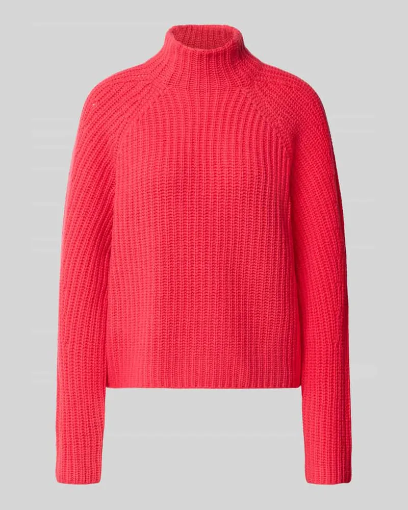 0039 Italy Strickpullover aus Kaschmir-Baumwoll-Mix Modell 'LONA Pink