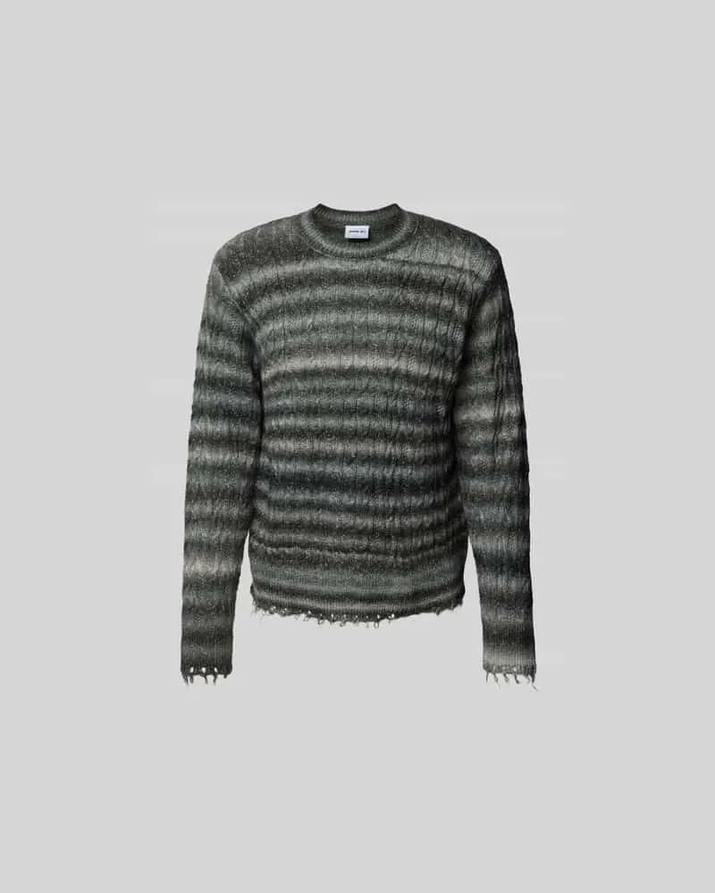 Won Hundred Regular Fit Pullover in Strick-Optik Black