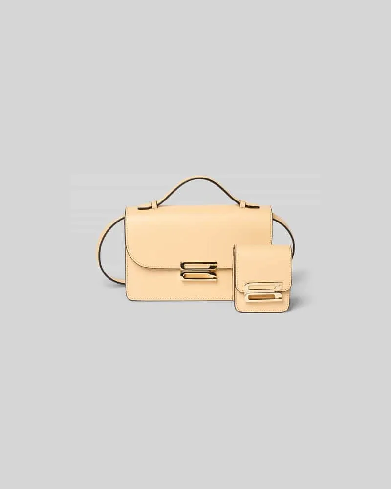 Victoria Beckham Handtasche mit Label-Detail Beige