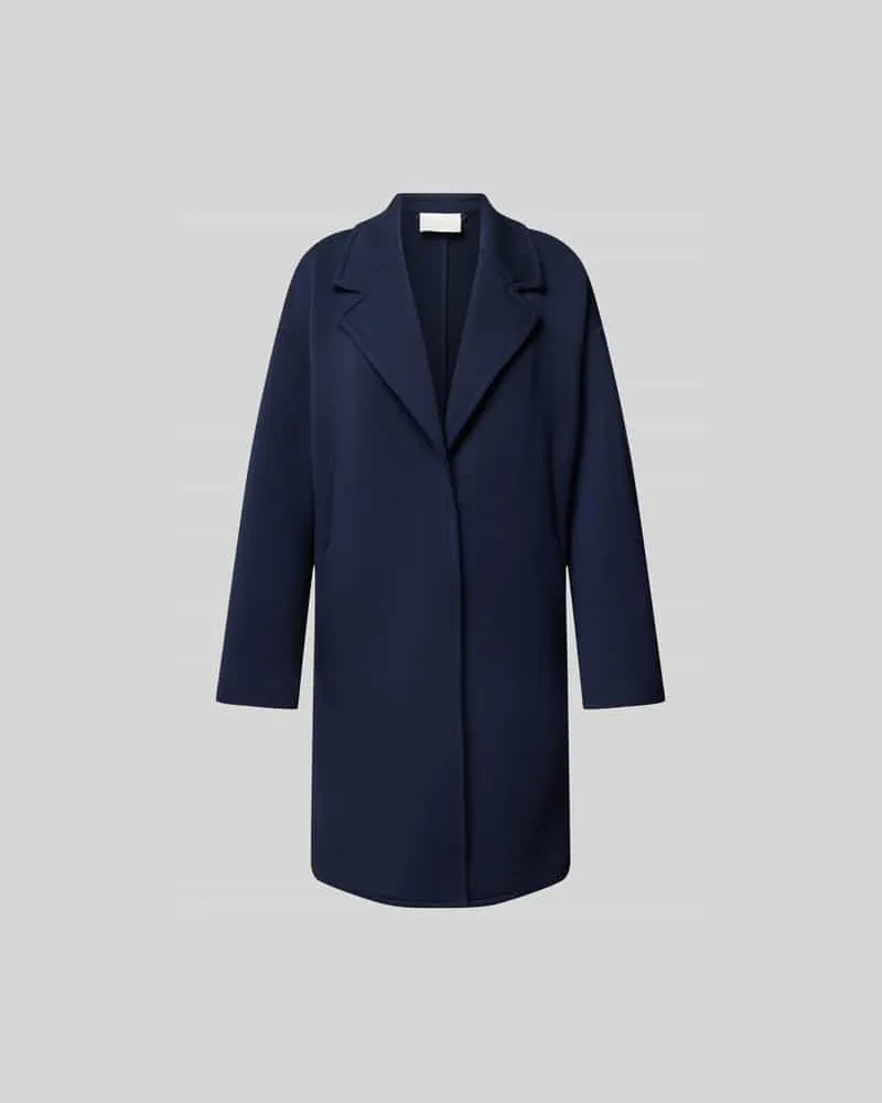 Juvia Mantel mit Reverskragen Marine