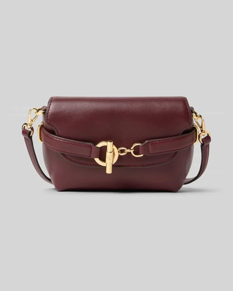 Ralph Lauren Crossbody Bag mit Label-Detail Bordeaux