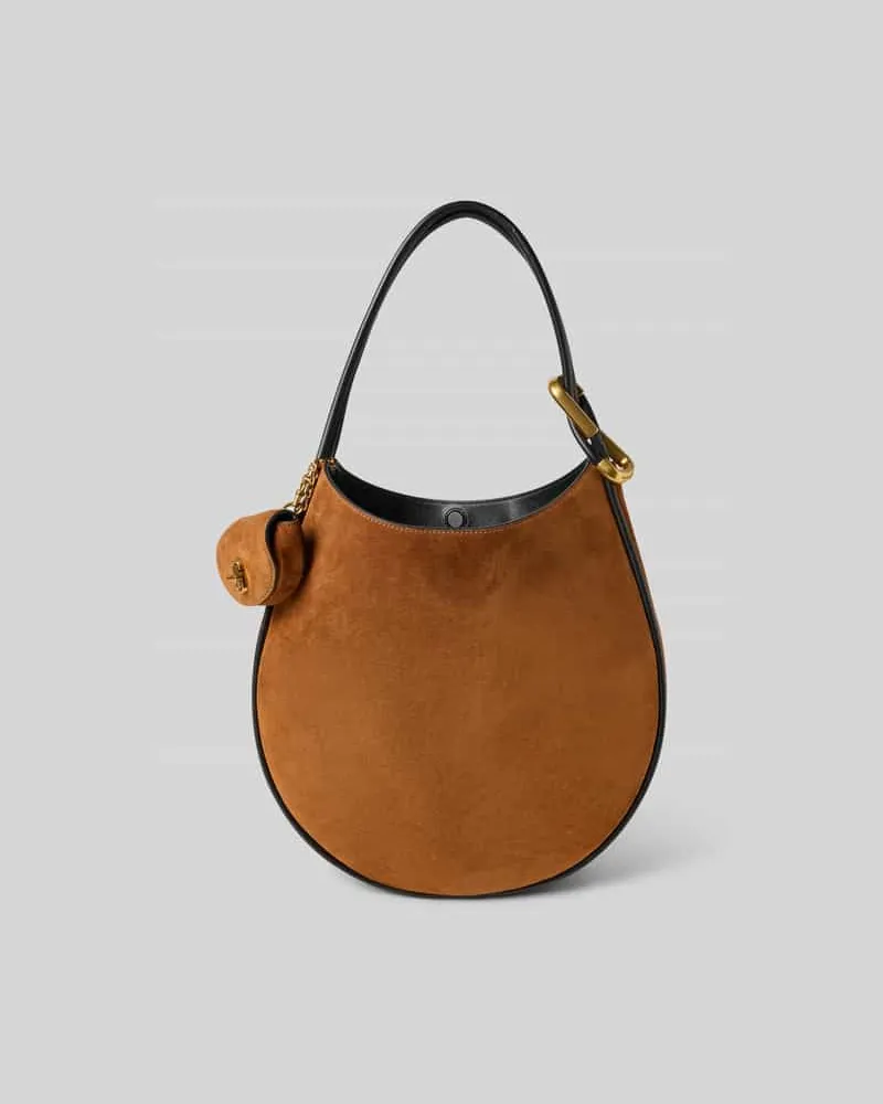 Marc Jacobs Hobo Bag mit Label-Detail Cognac