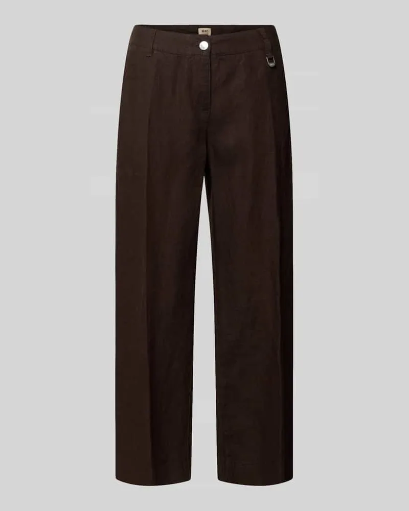 MAC Jeans Culotte aus Leinen mit Eingrifftaschen Modell 'Nora Hazel