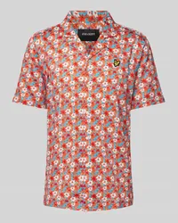 Lyle & Scott Regular Fit Freizeithemd mit Reverskragen Rot