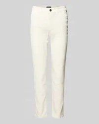 Marc Cain Slim Fit Jeans im 5-Pocket-Design Offwhite