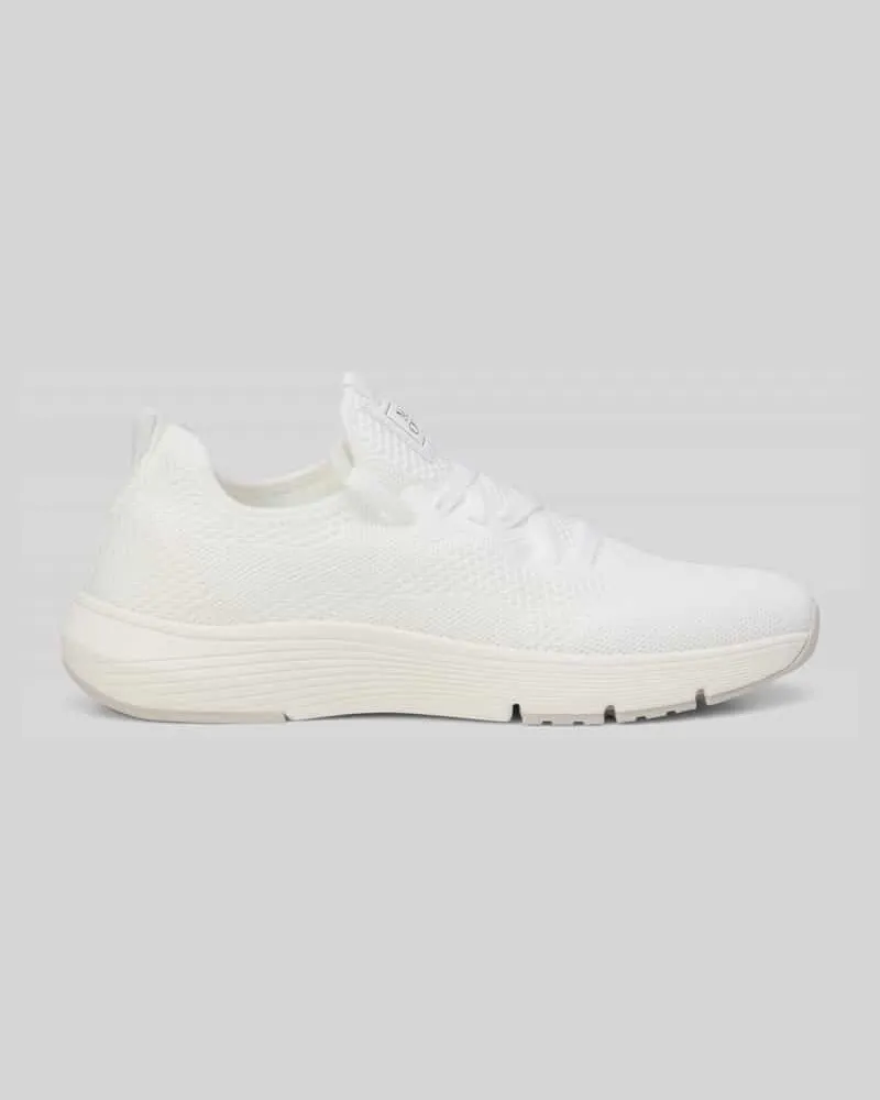 Marc O'Polo Low Top Sneaker mit Logo-Patch Weiss
