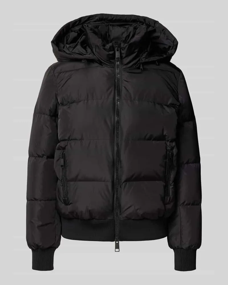 Armani Exchange Daunenjacke mit Kapuze Black