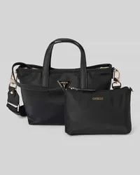 Guess Handtasche mit Label-Details Modell 'LATONA Black