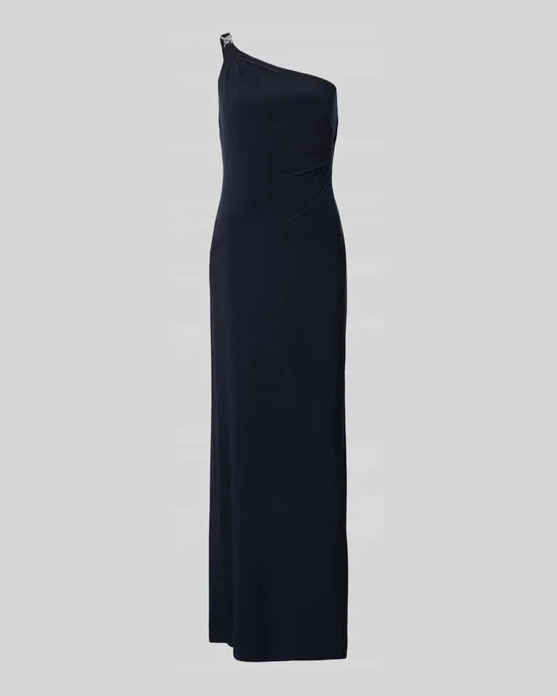Ralph Lauren Abendkleid im One-Shoulder-Look Modell 'BELINA Marine
