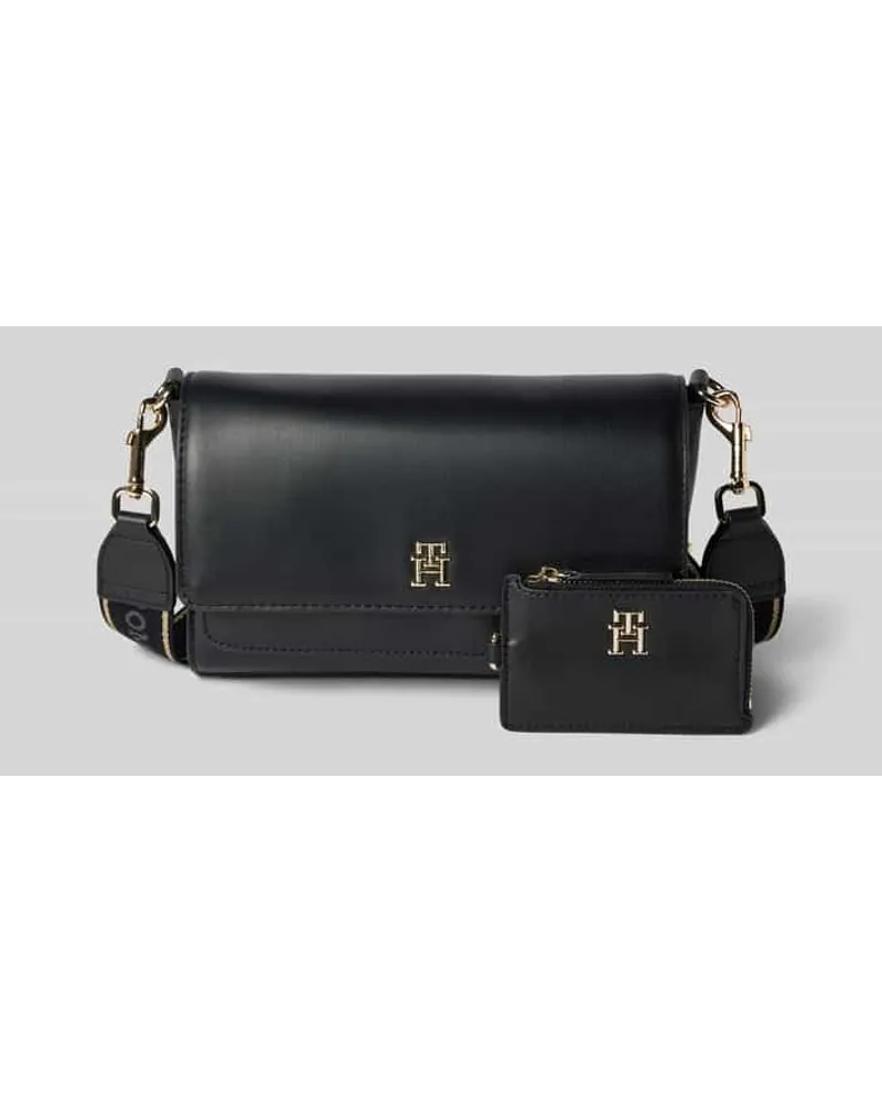 Tommy Hilfiger Handtasche mit Label-Applikation Modell 'Joy Black