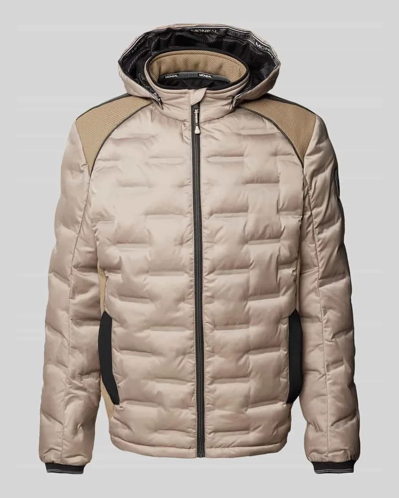 McNeal Steppjacke mit Kapuze Beige