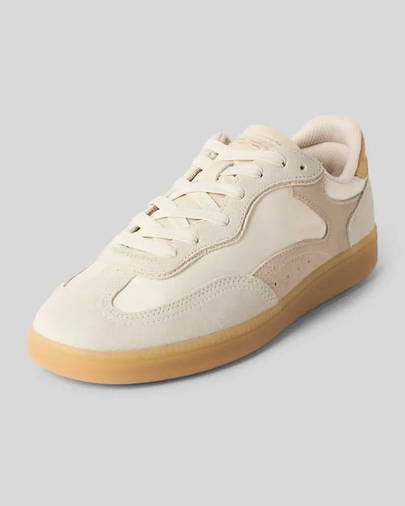 HOFF Sneaker aus Leder-Mix Modell 'Park Beige