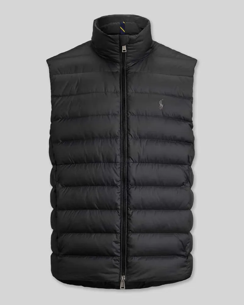 Ralph Lauren Regular Fit Weste mit Logo-Stitching Black