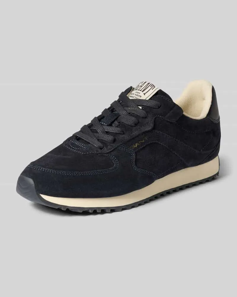 Gant Sneaker aus echtem Rindsleder Modell 'Beja Dunkelblau