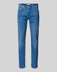 Pepe Jeans Slim Fit Jeans im 5-Pocket-Design Modell 'Hatch Blau