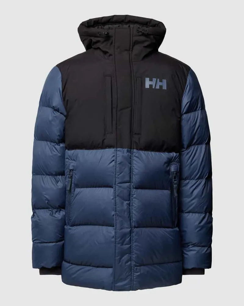 Helly Hansen Steppjacke mit Reißverschlusstaschen Blau
