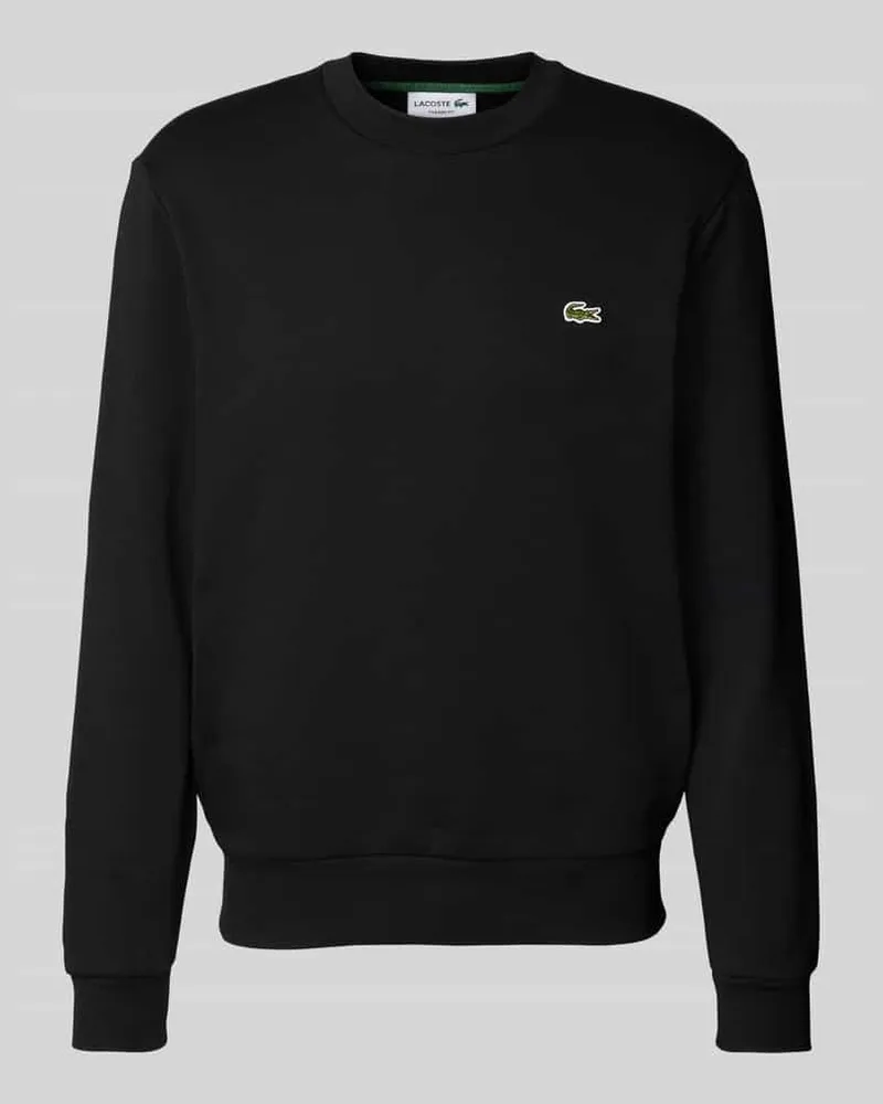 Lacoste Sweatshirt mit Logo-Detail Black