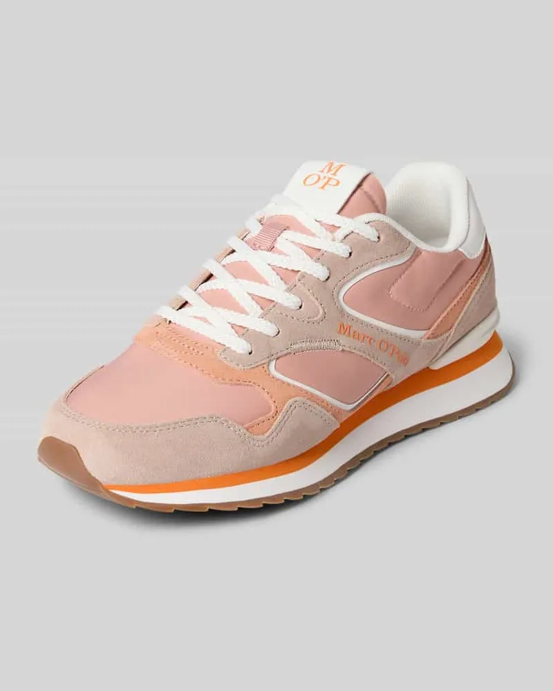 Marc O'Polo Sneaker mit Logo Detail Modell 'MAXIMA Orange