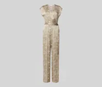 Jumpsuit aus reiner Seide