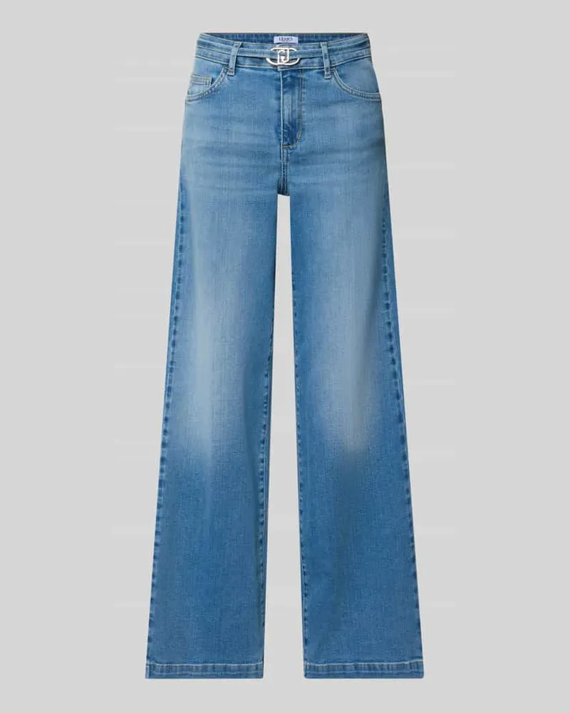 Liu Jo Flared Jeans mit 5-Pocket-Design Hellblau