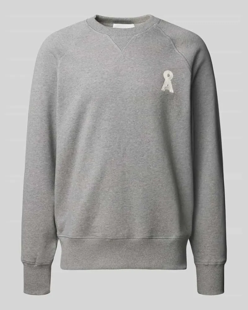 Armedangels Relaxed Fit Sweatshirt aus reiner Baumwolle Modell 'ICONIC Å JOAAN Hellgrau