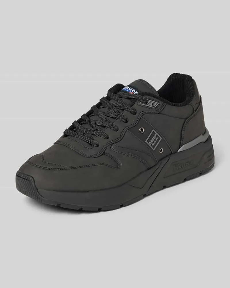 Blauer Sneaker mit Schnürverschluss Modell 'RAY Black