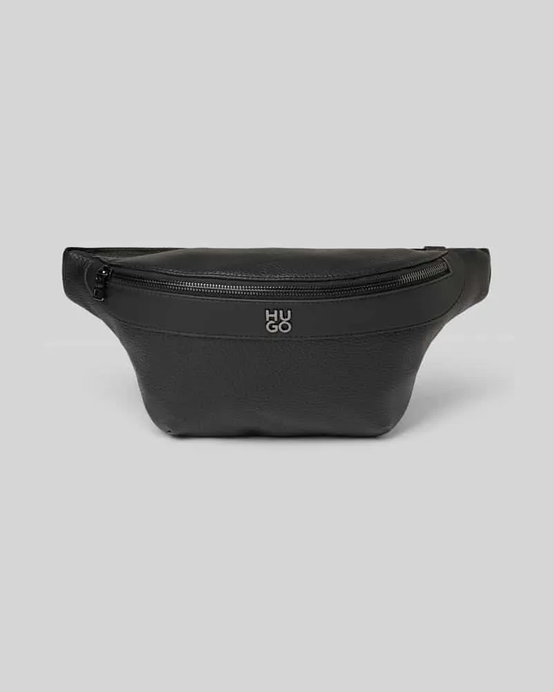 HUGO BOSS Bauchtasche mit Label-Detail Modell 'Quantic Black
