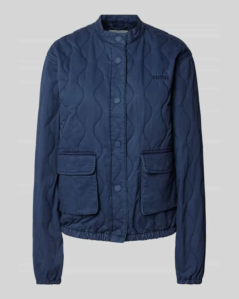 Mustang Steppjacke mit Stehkragen Modell 'Style Belva Marine