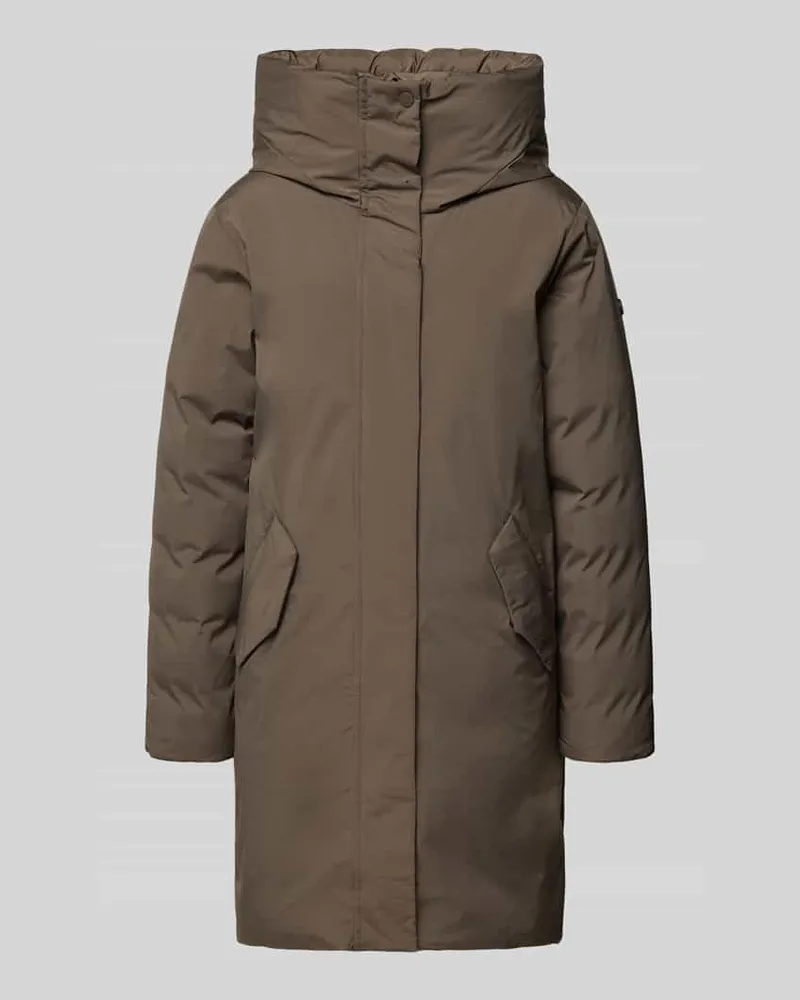 khujo Winterjacke mit Pattentaschen Modell 'PROTEA Schlamm