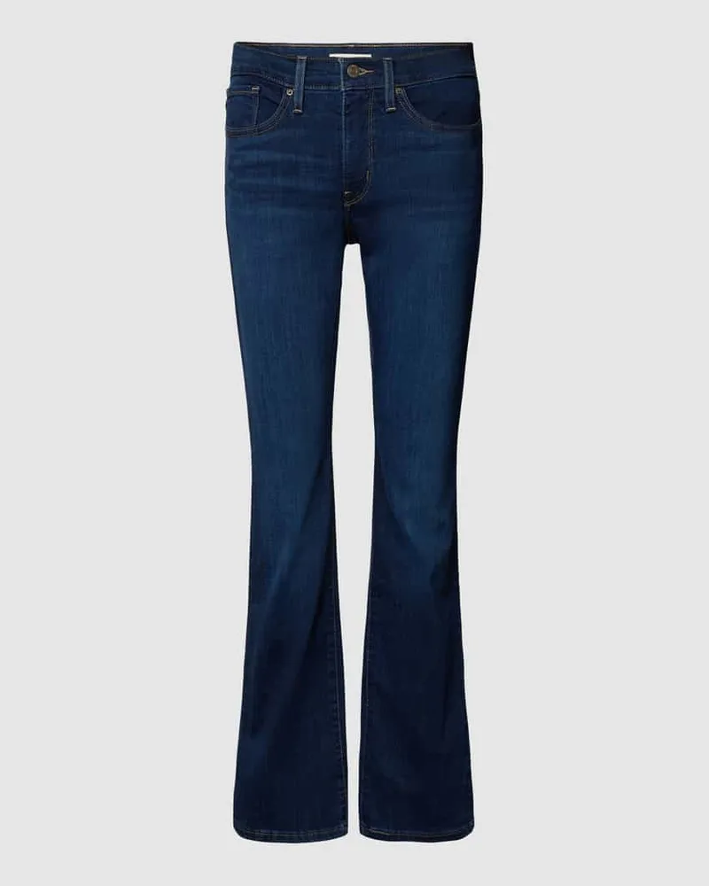 Levi's Bootcut Jeans in unifarbenem Design Modell '315 Marine