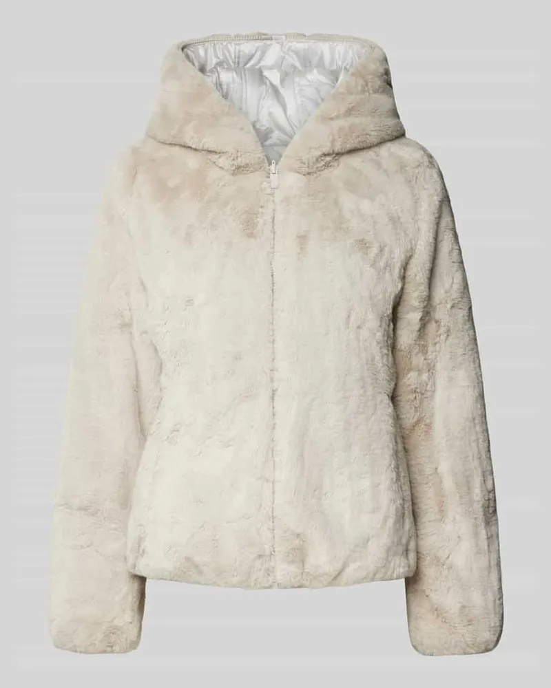 Save The Duck Regular Fit Jacke mit Wende-Funktion Modell 'LAILA Ecru